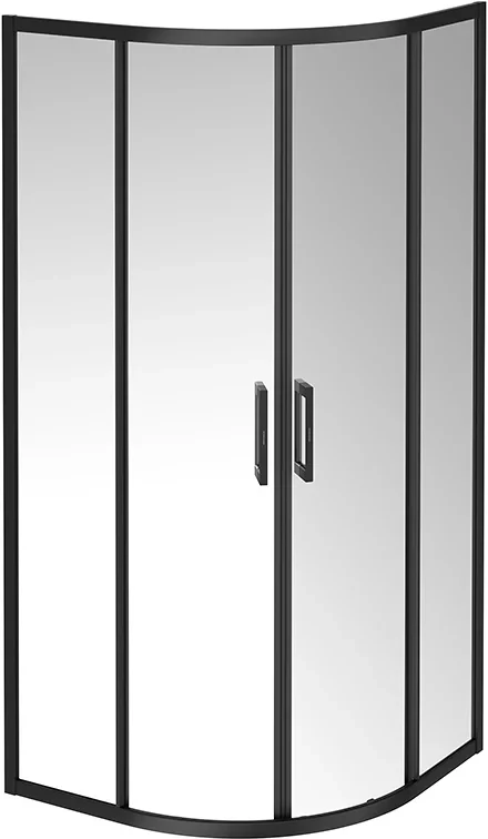 

Душевой уголок 90x90 см Kerama Marazzi Vetro VE.90.RSD.BLK.M прозрачное