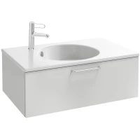 Тумба белый матовый 80 см Jacob Delafon Odeon Rive Gauche EB2515-R5-M49