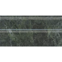 Плинтус Серенада зелёный глянцевый обрезной 30x15x1,7