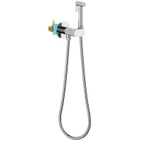 Гигиенический душ Aquatek Оберон AQ1024CR со смесителем, хром