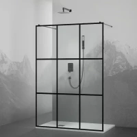 Неподвижная перегородка 100 см RGW WA-018B Walk-in 35101810-84 прозрачное