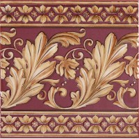Декор Majesty Burdeos 20x20
