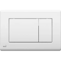 Кнопка смыва AlcaPlast M270 для инсталляции, белый глянец