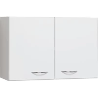 Шкаф двустворчатый 60x40 см белый Runo Рондо 00000001182