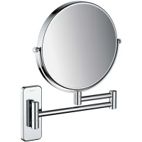 Зеркало косметическое Aquatek  AQ4910CR с 3x увеличением, настенное, хром