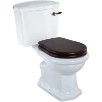 Унитаз-компакт Migliore Bella 31099 белый, фурнитура бронза/белый