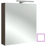 Изображение товара зеркальный шкаф правосторонний белый блестящий 60x65 см jacob delafon odeon up eb795dru-g1c
