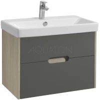 Тумба грей/дуб ойстер 68,2 см Акватон Оливия 1A254301OLUG0