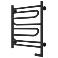 Полотенцесушитель электрический 600x500 черный матовый МЭМ правый Сунержа Элегия 2.0 31-5219-6050