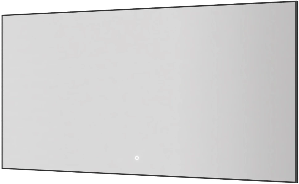 Зеркало Armadi Art 543-140-GM 140x70 см, с LED-подсветкой, сенсорным выключателем, диммером, антизапотеванием, оружейная сталь