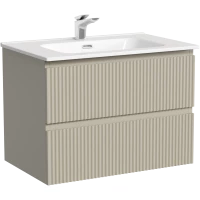 Тумба под раковину Sancos Snob R SNR70CE 69 см, подвесная, бежевый матовый