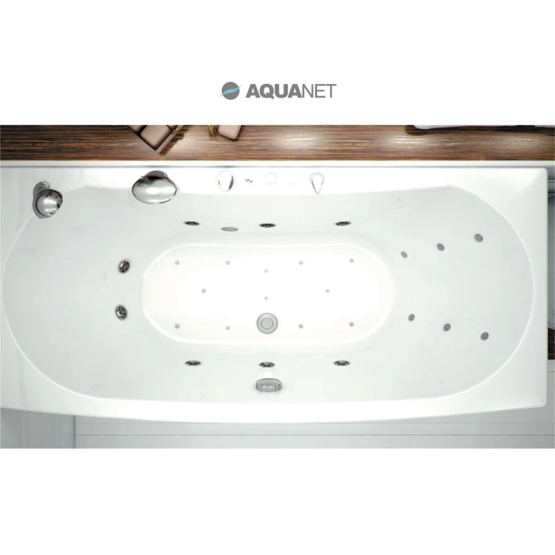 Акриловая ванна 157,8x74,1 см Aquanet Izabella 00205499