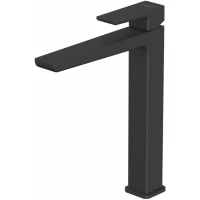 Смеситель для раковины Whitecross X X1412BL без донного клапана, черный матовый