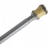 Карниз для ванны 104-190 см Carnation Home Fashions Lakewood Silver TSR-LW/03