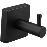 Крючок Rainbowl Cube 2727-2BP для ванны, черный матовый