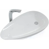 Раковина-чаша CeramaLux 7862 76x42 см, накладная, белый