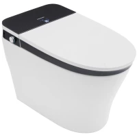 Электронный унитаз-биде Panasonic CH2711 торнадо, с сиденьем микролифт, белый/черный