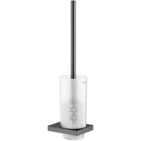 Ёршик KEUCO Edition 11 11164139000 настенный, черный хром матовый