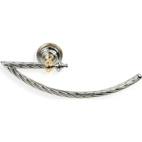 Полотенцедержатель кольцо Stil Haus Giunone G07(02) хром/золотой