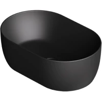 Раковина-чаша Alice Unica 32120108 55x35 см, накладная, черный матовый