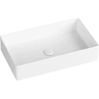 Раковина-чаша Abber Rechteck AC2220MW 60x36 см, накладная, белый матовый