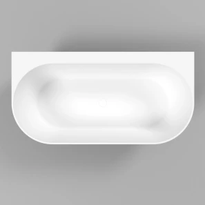 Изображение товара ванна из литьевого мрамора 155x78 см whitecross pearl b 0215.155078.20100
