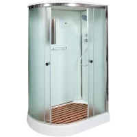 Душевая кабина 120x80x220 см Deto D102SREL матовое