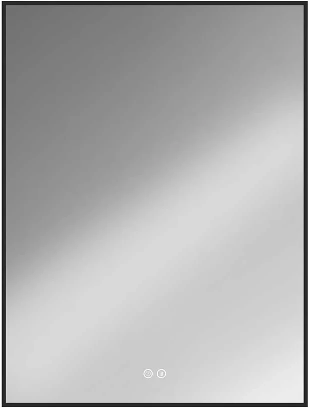 Зеркало 60x80 см черный Vincea VLM-3VN600B-2 зеркало с подсветкой simple gray led 60x80 см