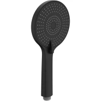 Душевая лейка Kaiser SH-099 120 мм, 3 режима, черный матовый