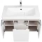 Комплект мебели белый глянец 85 см Акватон Шерилл 1A208801SH010 + 1A71443KSH010 + 1A210302SH010 - 5