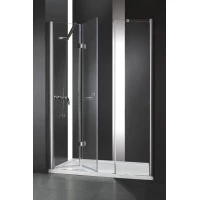 Душевая дверь складная Cezares Elena 183 см прозрачное стекло ELENA-W-BS-13-100+45/45-C-Cr