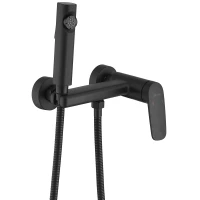 Гигиенический душ Shevanik S8505H-1 со смесителем, черный матовый