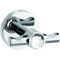 Крючок Sanibano Sahara H9700/09DCRC двойной, для ванны, хром