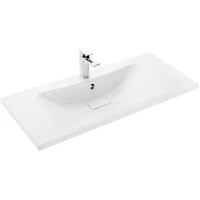 Раковина 100,4x45,2 см Акватон Брук 1A71333KBC010