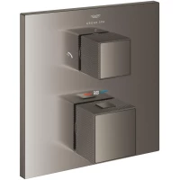 Термостат для ванны Grohe Allure Brilliant 24428AL0 встраиваемый, темный графит матовый