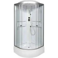 Душевая кабина 90x90x215 см Deto L590EL прозрачное