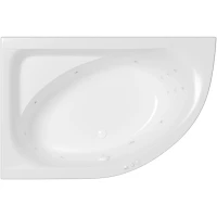 Акриловая ванна Whitecross Aquarella 0108.170110.100.SMART.WH 170x110 см L, с гидромассажем, угловая, белый