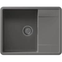 Кухонная мойка Florentina Пьемонт 650 17.030.C0650.307 65x51 см, серый шелк