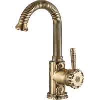 Смеситель для раковины Zorg Antic A 113U-BR бронза