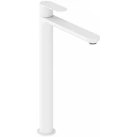 Смеситель для раковины Ravak Eleganta EL 015.11WV X070420 CoolStart, без донного клапана, белый матовый