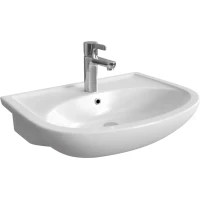 Раковина Misty Sonata 0112 62,5x48,5 см, накладная, подвесная, белый