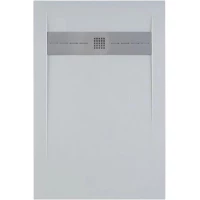 Душевой поддон Allen Brau Infinity 8.21007-21 160x90 см, из литьевого мрамора, прямоугольный, белый камень