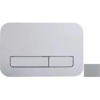 Кнопка смыва Veconi Flush V12 FLV12-CM для инсталляции, матовый хром