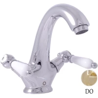 Смеситель для раковины без донного клапана Rav Slezak Morava Retro MK528.5Z