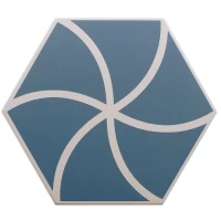 Керамогранит 127014 Fancy Waves Ocean R10 20x23