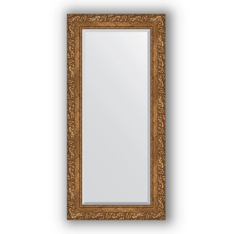 Зеркало 55x115 см виньетка бронзовая Evoform Exclusive BY 1250 