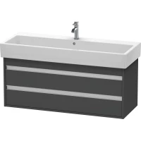 Тумба графит матовый 115 см Duravit Ketho KT663904949