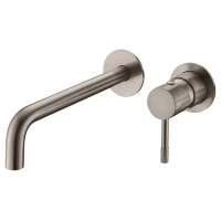 Смеситель для раковины Boheme Uno 465-NB встраиваемый, никель матовый