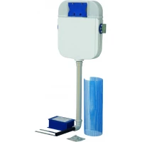 Смывной бачок скрытого монтажа для чаши Генуя Creavit FGR6006.00 сенсорный, питание от сети