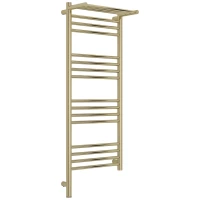 Полотенцесушитель электрический Сунержа Богема с полкой 3.1 03-6006-1040 1000x400, МЭМ левый, золотой